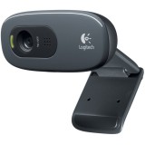 Camera Web HD cu microfon, Logitech C270 , foto/video 1280x720 pixeli, USB2.0, RightLight2 RightSound